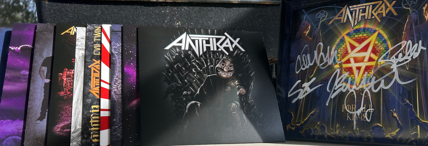 Anthrax “For All Kings “ Autographed Limited 7” Boxset