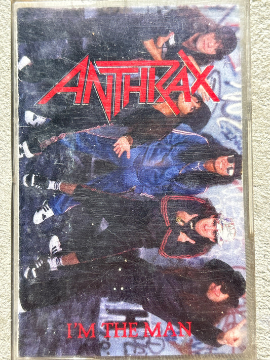 Anthrax “I’m The Man” cassette