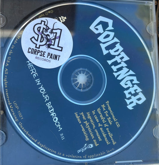 Goldfinger “Here in your Bedroom” CD Single