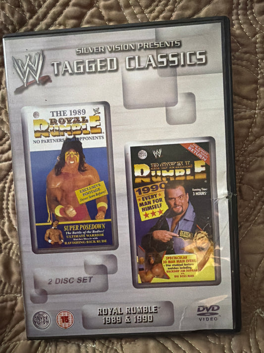 WWE Tagged Classics 1989-1990 Royal Rumble 2 DVDs