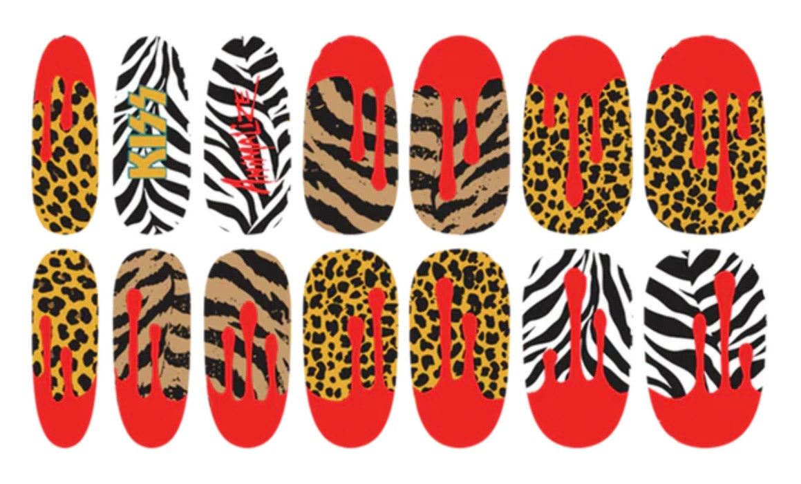 KISS Animalize Print Nail Stickers