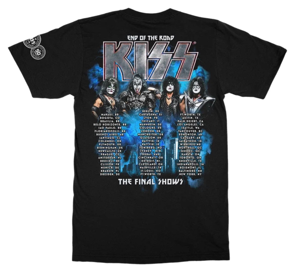 KISS The Final Shows T-shirt size Medium