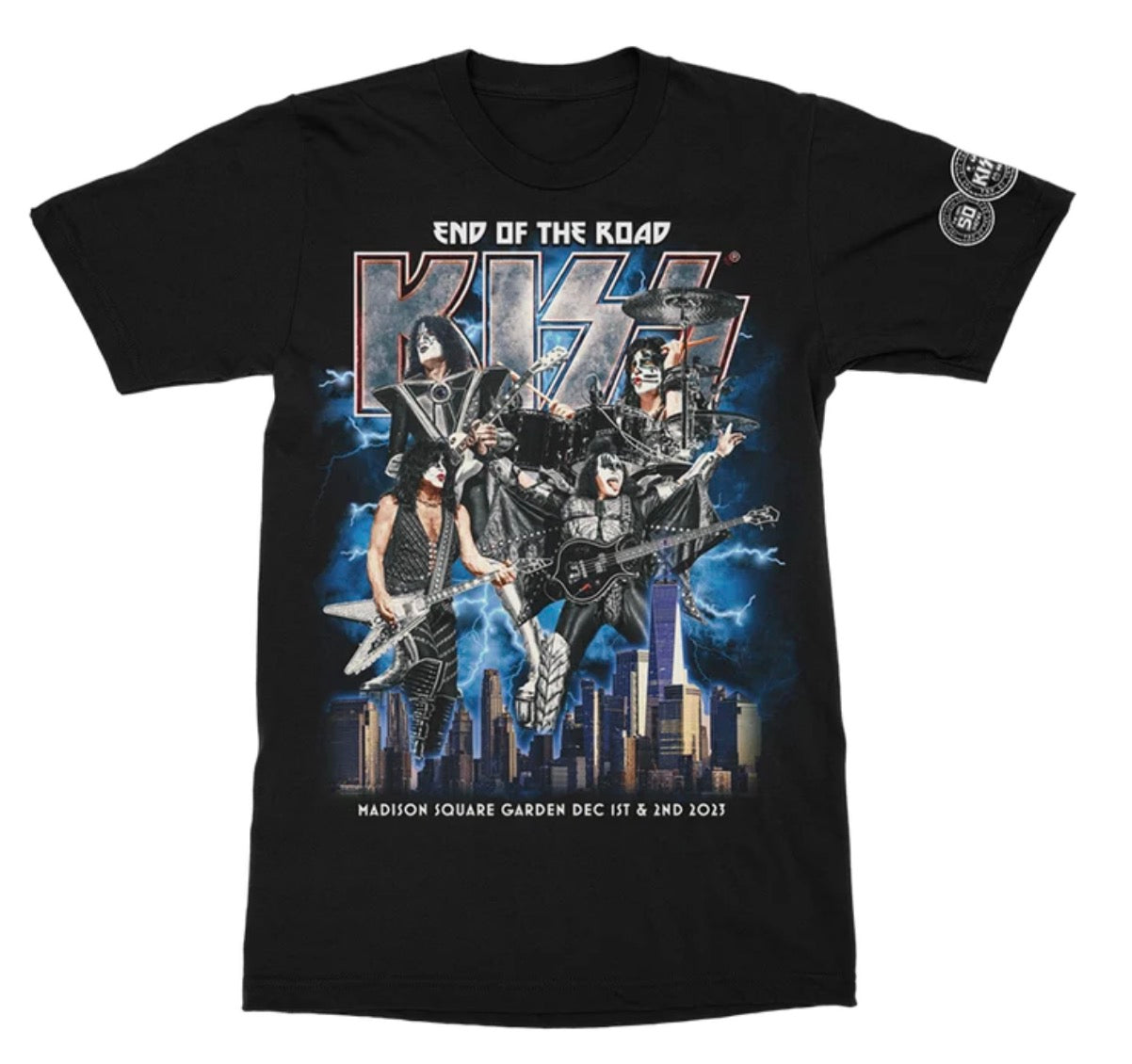 KISS The Final Shows T-shirt size Medium