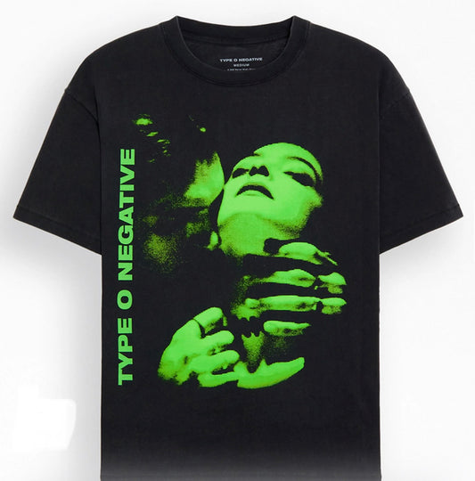 Type O Negative washed black T-shirt size medium