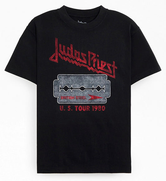 Judas Priest US Tour 1980 T-shirt Size XL