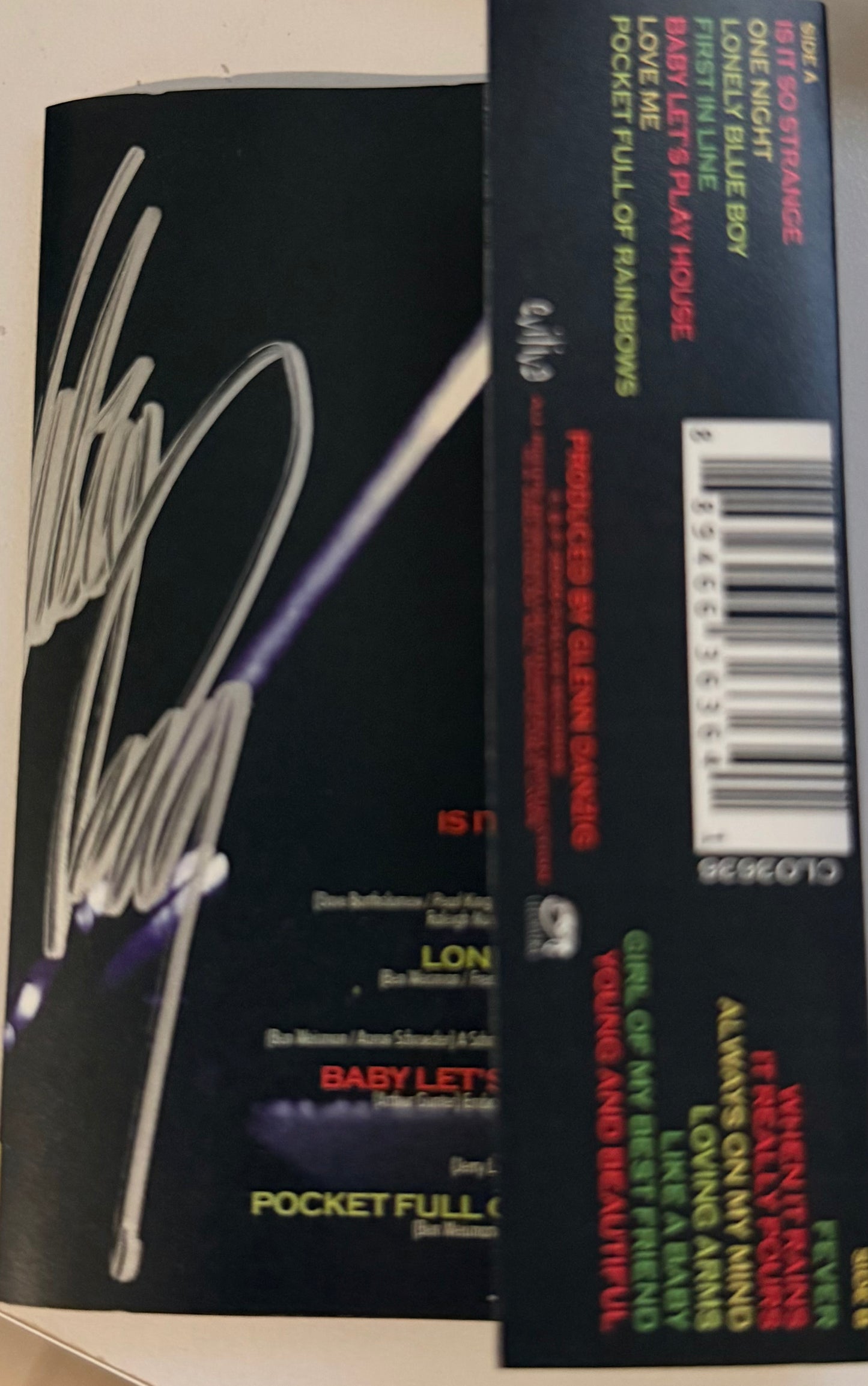 Danzig- Sings Elvis Autographed Cassette
