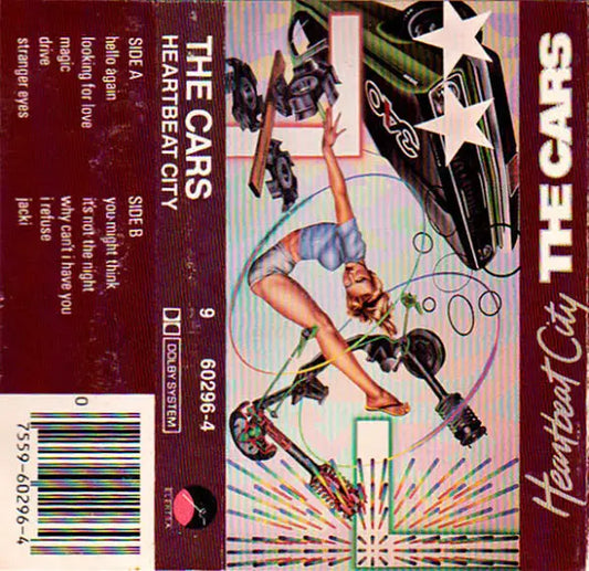The Cars Heartbeat City CASSETTE TAPE