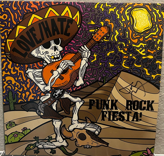 Love/Hate- Punk Rock Fiesta VINYL (Autographed by: Jizzy Pearl)