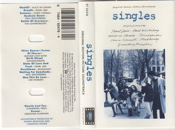 Singles(Original Motion Picture Soundtrack) CASSETTE TAPE
