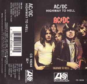 AC/DC Highway to Hell CASSETTE TAPE