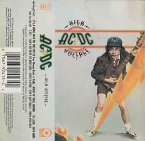 AC/DC High Voltage CASSETTE TAPE