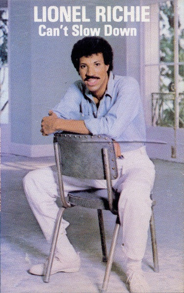 Lionel Richie Can't Slow Down CASSETTE TAPE