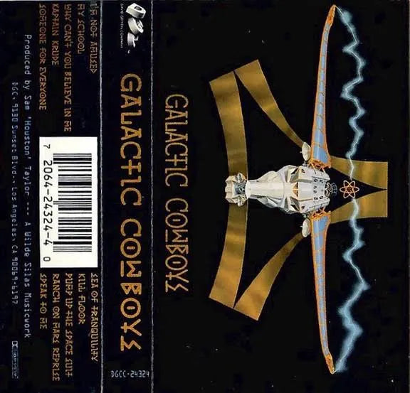 Galactic Cowboys Self Titled CASSETTE TAPE