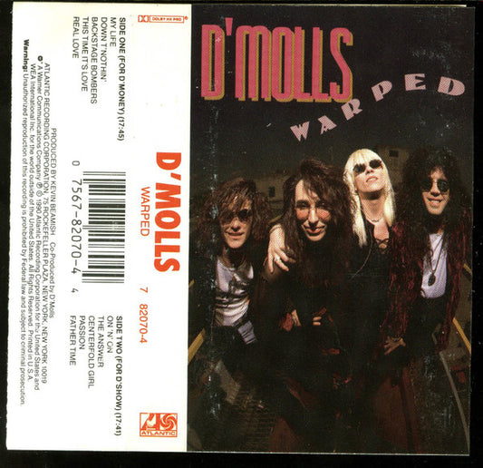 De'Molls Warped CASSETTE TAPE