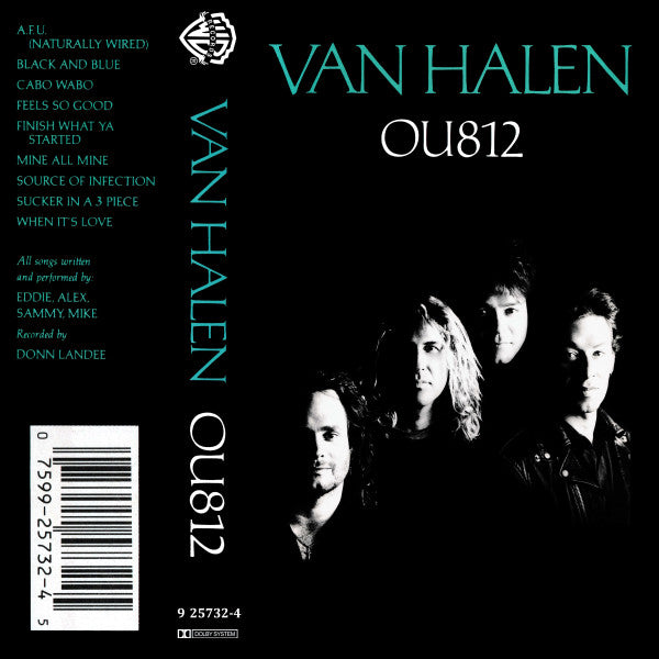Van Halen OU812 CASSETTE TAPE