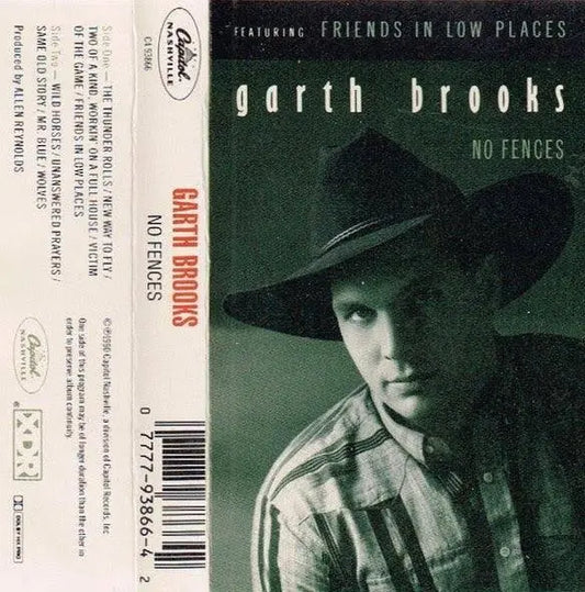 Garth Brooks No Fences CASSETTE TAPE