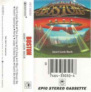 Boston Don't Look Back CASSETTE TAPE