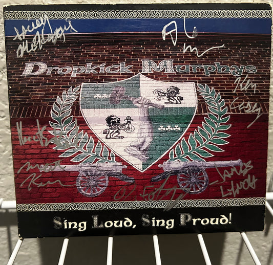 Dropkick Murphys- Sing Loud, Sing Proud(Band Autographed)CD