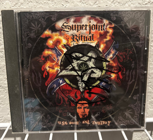 Superjoint Ritual- Use Once & Destroy (Autographed) CD