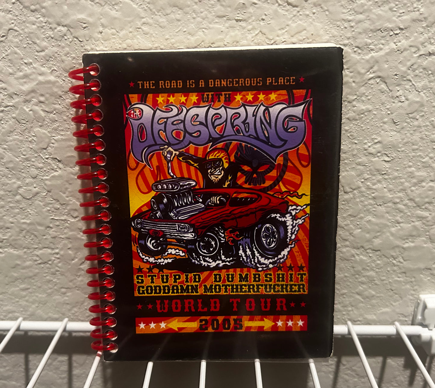 The Offspring- Stupid Dumbs*t God*amn MotherF**ker World Tour 2005 Tour Book(Autographed)