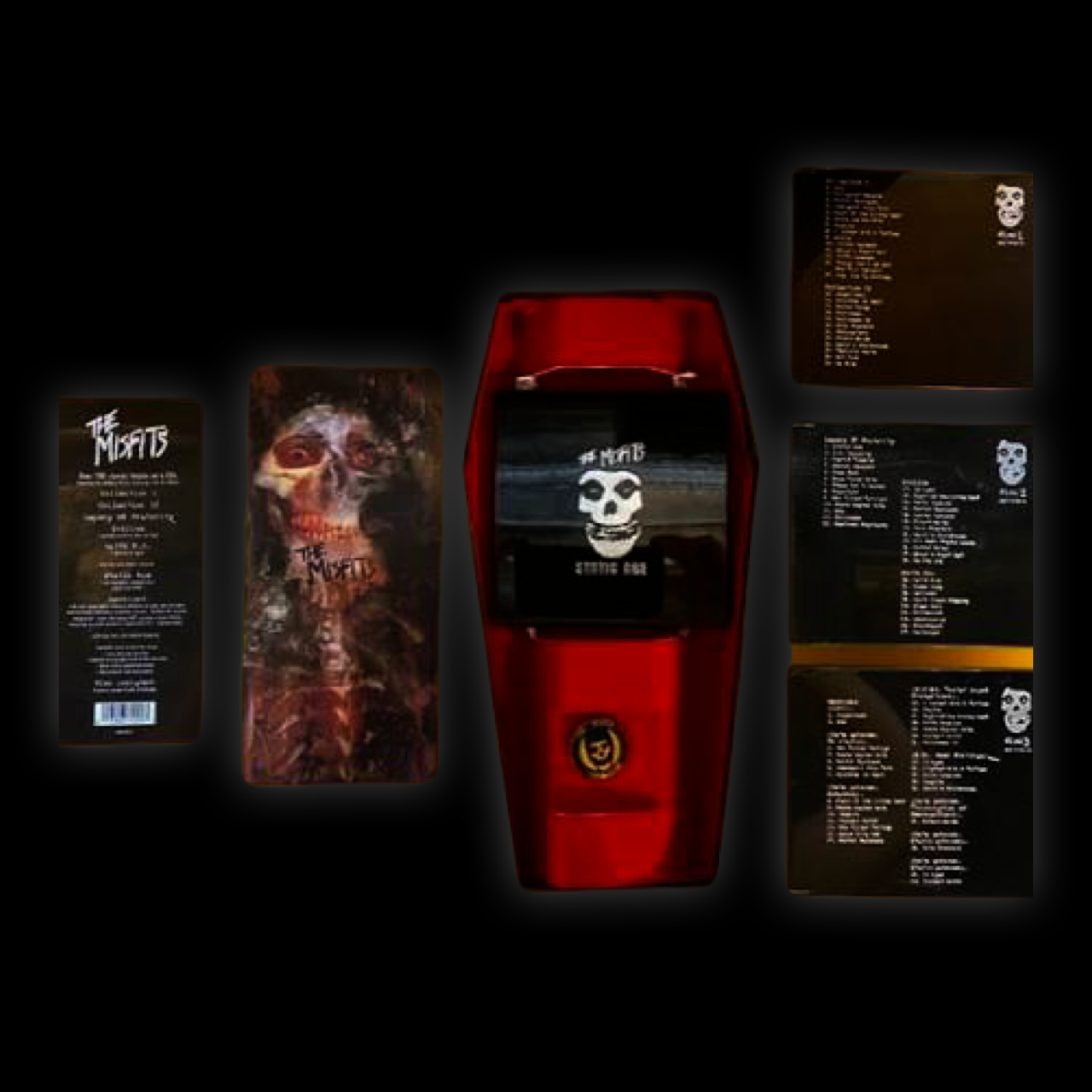 Misfits- Static Age Coffin Box Set (small scratches and light wear on coffin box)