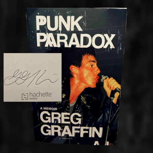 Greg Graffin- Punk Paradox(Autographed) Book