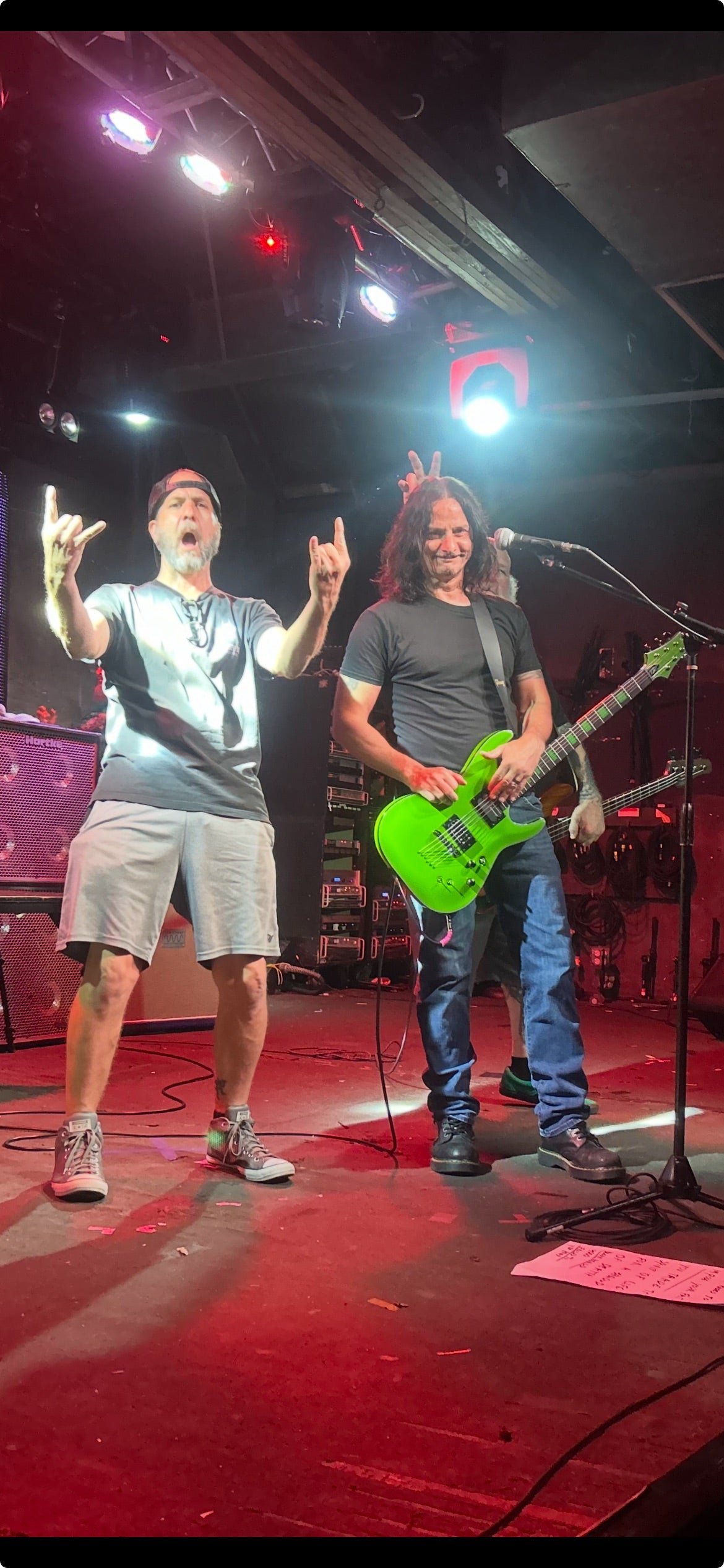 AUTOGRAPHED Schecter Guitar Research Kenny Hickey c-1 EX S Steele Green(used in upcoming SDS videos)